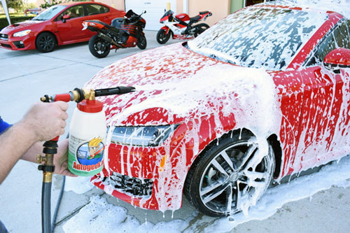 AUTO FANATIC 007 Snow Foam Car Shampoo 16oz - pH Neutral Mega Concentrate  Snow Foam Car Wash Soap - High Lubricating No Scratch Motorcycle or Car 